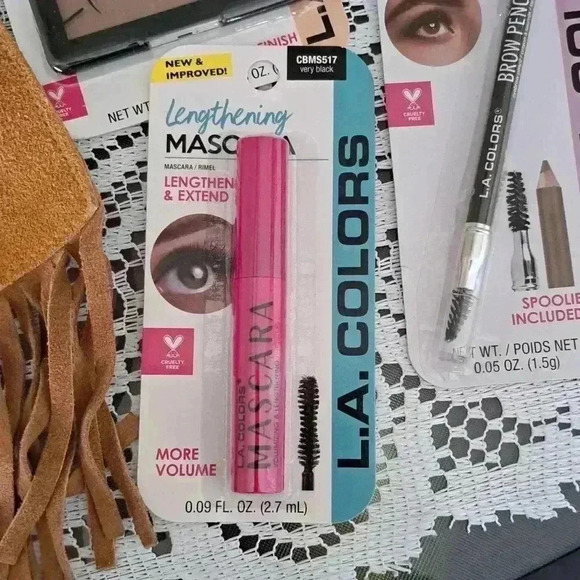 Make up New With Tag L.A. colors With real Suede Luray Cavern bag - Picture 6 of 6